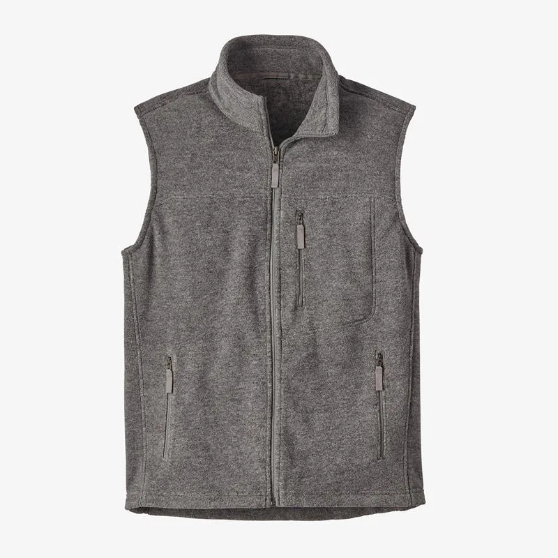 Mens Fleece Vest Outdoor Sleeveless Jacket Waistcoat Knitted Sleeveless Fleece Gilet