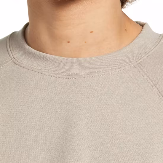 Mens French Terry Hoodies Moletom Logotipo Personalizado Bordado Em Branco Algodão Peso Pesado Unissex Oversized Crew Neck Crewneck Moletom Masculino